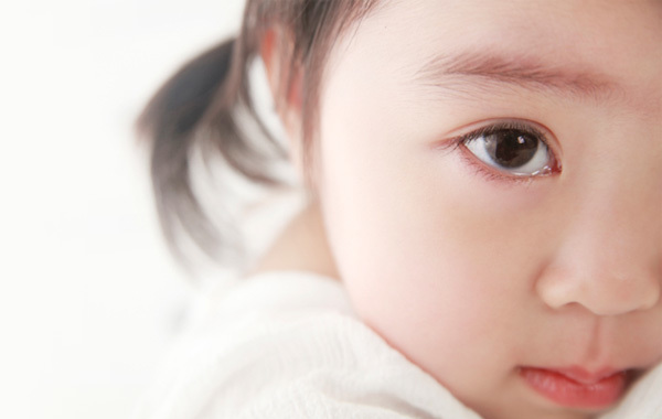 소아눈물길/눈썹찔림